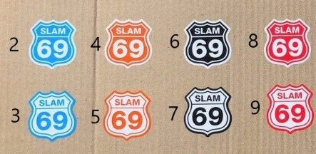 Slam69 Stickers - Route69 V1