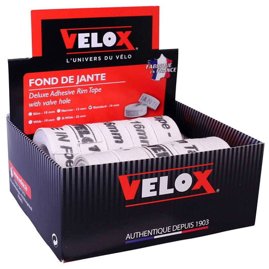 Velox Cloth Rim Tape - 13mm, 16mm