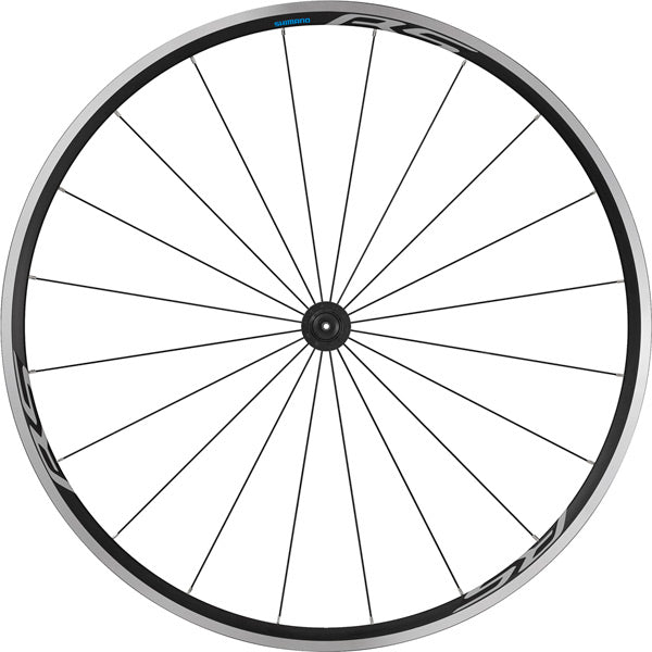 Shimano WH-RS100 clincher wheel, 100 mm Q/R axle, front, black