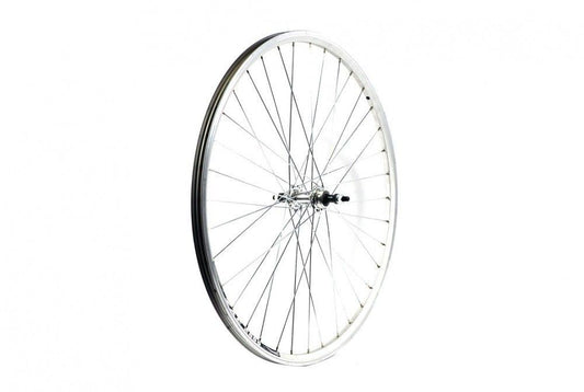 Wilkinson 700C Silver Double Wall Rear QR Wheel (135mm / 36h)